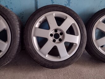 ALU kola 5x100 R17 225/45 Letní - 4