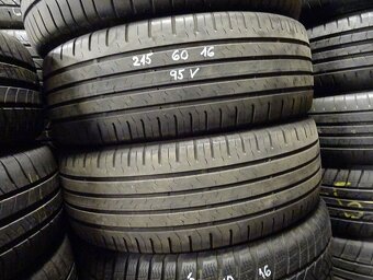 Letní pneu Continental a Michelin, 215/60/16, 4 ks, 5 mm - 4