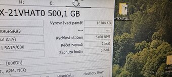 HDD disk 2,5" 500GB nové Do 50km dovoz zdarma - 4