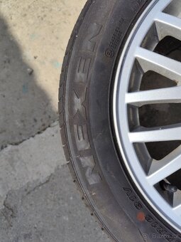 Letní sada ALU KOLA 6,5Jx16H2 ET42, NEXEN 205/55 R16 91V (6m - 4