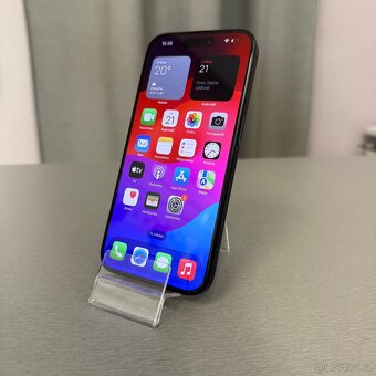 iPhone 15 Pro 256GB blue titan, 100% baterie, rok záruka - 4
