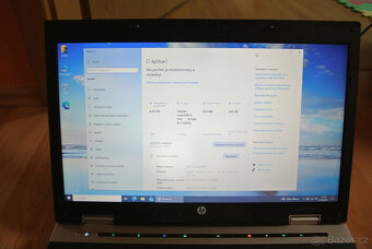 Pěkný 15,6" notebook HP, Core i5 4x3GHz, baterie 3h, Win10 - 4