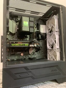 Herní Pc + Monitor | RTX 3060, Ryzen 5 3600 - 4