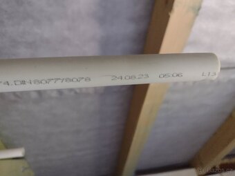 Vodovodní trubky 20x3,4 4m - 4