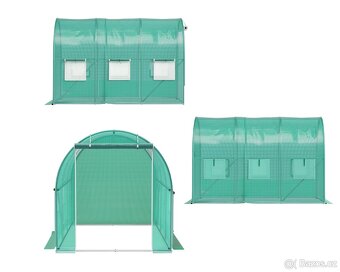 Přenosný tunelový skleník 3x2,1x2,1m - 4