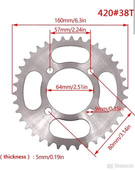 Sada pro přestavbu elektrokola 48V 500W - 4
