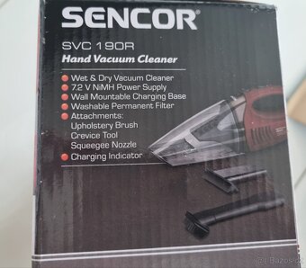SENCOR SVC190R červená - 4