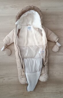 Krásná zimní kombinéza vel. 74 - 4