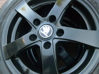 Letní alu sada disky kola originál Dezent 5x112 6,5Jx15 ET38 - 4
