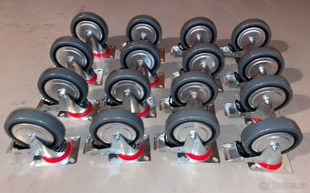 Otočná kolečka - různé velikosti, nová - 4