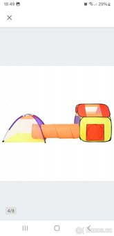 Stan s tunelem 3 v 1 s míčky - 4