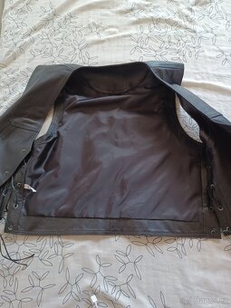 Kožená vesta Chopper XXL - 4