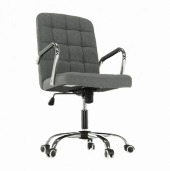 Kancelářské křeslo, kancelářská židle, šedá, MORGEN - 4