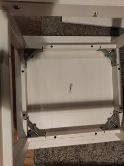 Konferenční stolek Ikea HEMNES bílý - 4