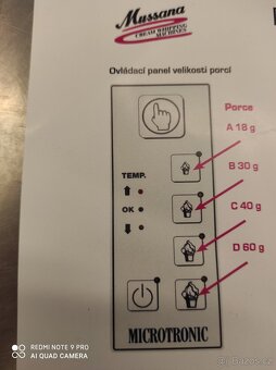 Prodám německý výrobník šlehačky Mussana - 4