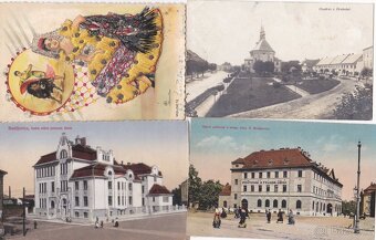 Celkem 64 kusů pohlednic malého formátu - 4