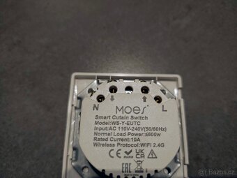 4 ks WiFi ovladač rolet/žaluzií Moes WS-Y-EUTC - 4