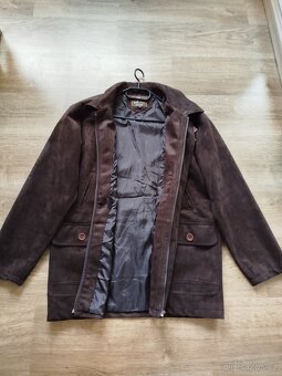 Pánská kožená bunda Emporio Fashion, velikost L - 4