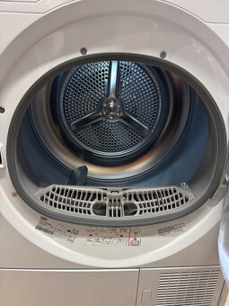 Úzká slim sušička Beko 7kg, JAKO NOVÁ, HDF 7439CSSX - 4