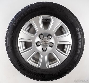 Audi Q3 - Originání 16" alu kola - Zimní pneu - 4