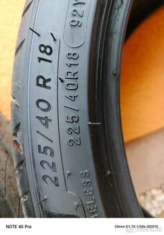 Nové letní pneumatiky Michelin Primacy 4 225/40 r18 - 4