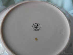 Růžový porcelán H&C – Šálek a podšálek - 4