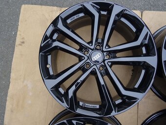 Alu disky černé na Audi 19", 5x112, ET 47, šířka 8J - 4
