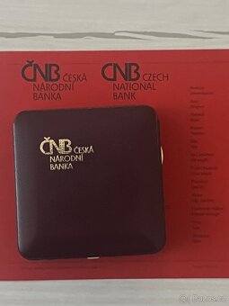 Zlato / zlatá mince ČNB Město CHeb proof - 4