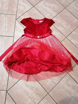 Dívčí, sváteční šaty vel. 4-6let. - 4