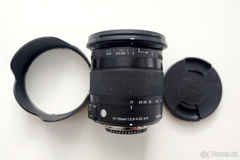 Nikon D 7200 + Sigma 17-70/2,8-4 - 4