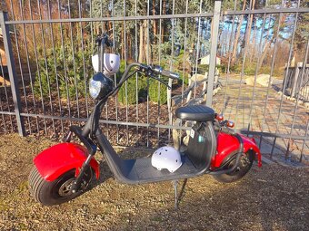 Elektrokoloběžka Lera Scooters C1+ 1500W Červená

 - 4