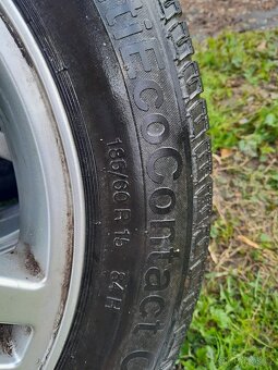 ALU kola včetně letních pneu 6J15 ET52,5 + 185/60 R15 - 4