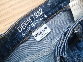 Džíny se širšími nohavicemi, vel. XS/34 - 4