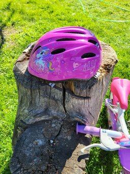 Prodám dětské kolo Bimbo Bike s helmou, pro věk 3-5 let. - 4