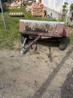 Vozík za auto čtyřkolku bez TP - 4