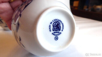 T002_ Mokka šálky, cibulák, porcelán, retro, za vše - 4