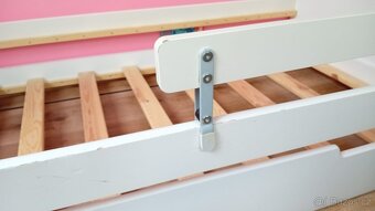 Postel 90×200 + přistýlka + matrace a vrchní matrace - 4