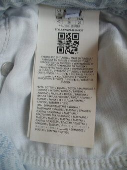 Nové rifle-skinny zn. GUESS - vel. XS/S - 4