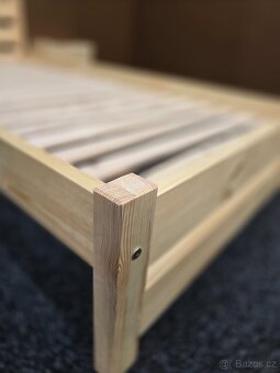 Prodám nové masiv Postele Apollo 90x200 s roštem - 4