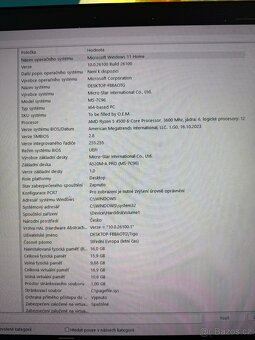 Herní pc TIGO Gamer R5, ryzen 5 4500, rtx 3050 16gb ram - 4