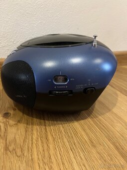 Rádio Lenco scd-37 usb blue - 4