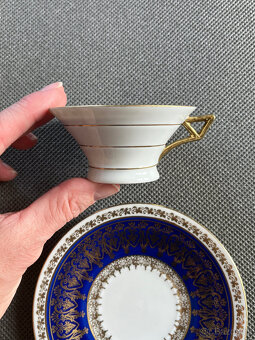 Art Deco moka šálek s podšálkem 70ml, Dolní Chodov II - 4