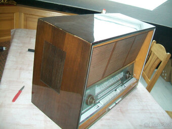 Saba Freiburg plně automatické 15M elektronkové rádiové trub - 4