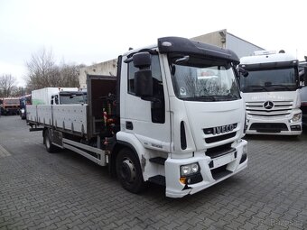 Iveco Euro Cargo 120E25-4x2–Valník + HR-Fassi F38 – EURO 6 - 4