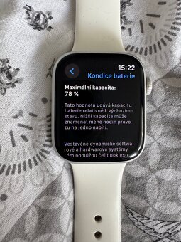 Apple Watch Series 8 45mm silver - 4