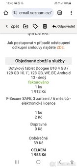 Tablet Doogee 128GB - 4