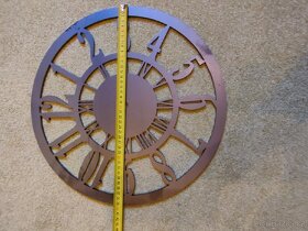 Nástěnné hodiny, vypalek hodin. - 4