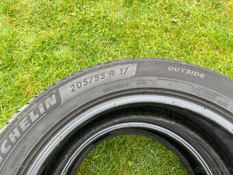 Prodám-Sada Letních pneu 205-55-17-91V Michelin - 4