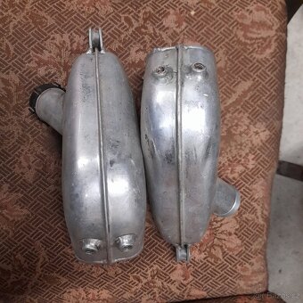 Hliníková nádrž, Jawa.  Plochá dráha - 4