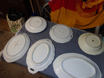 Staré porcelánové mísy značené 1400k vše - 4